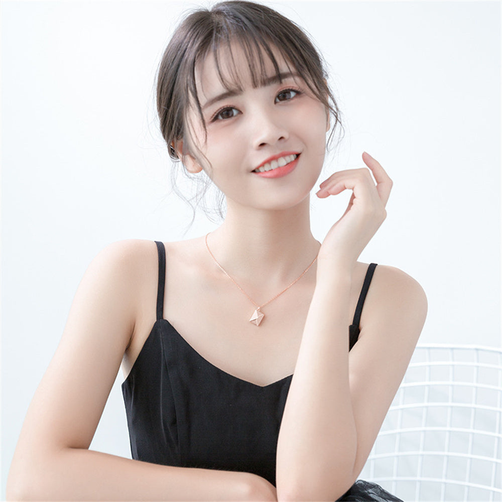 Secret Note – Envelope Pendant Necklace - Aeva Luxe
